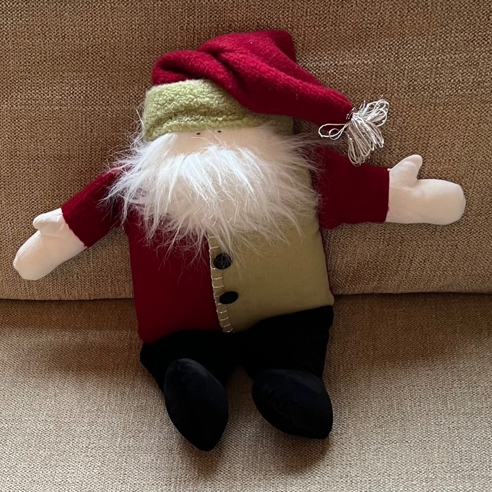 VTG Woof & Poof 2002 Musical Santa with W&P Button